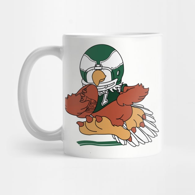 Old School Bird by Tailgate Team Tees